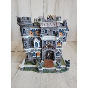 Lemax AS IS Castle on spooky Hill Halloween Village accessory animated‎